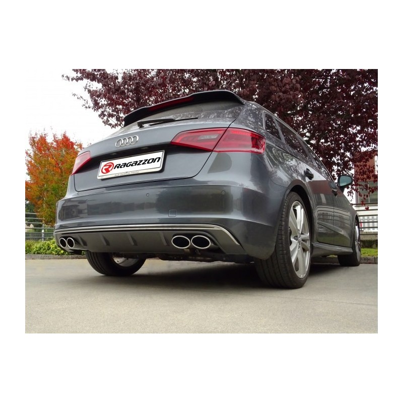 Scarico Sportivo omologato Audi A3 (typ 8V/8VA) 2012 2020