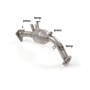 Catalizzatore Gr.N e Audi A4 (typ 8K  B8) 2007  2015 Ragazzon