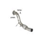 Tubo sostituzione catalizzatore BMW Serie5 E60E61 2003  2010 Ragazzon