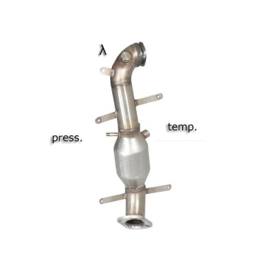 Catalizzatore Gr.N e Fiat Bravo II (typ198) 2007  2014 Ragazzon