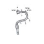 Tubo sostituzione catalizzatore Mini R55 Clubman 2007  2014 Ragazzon