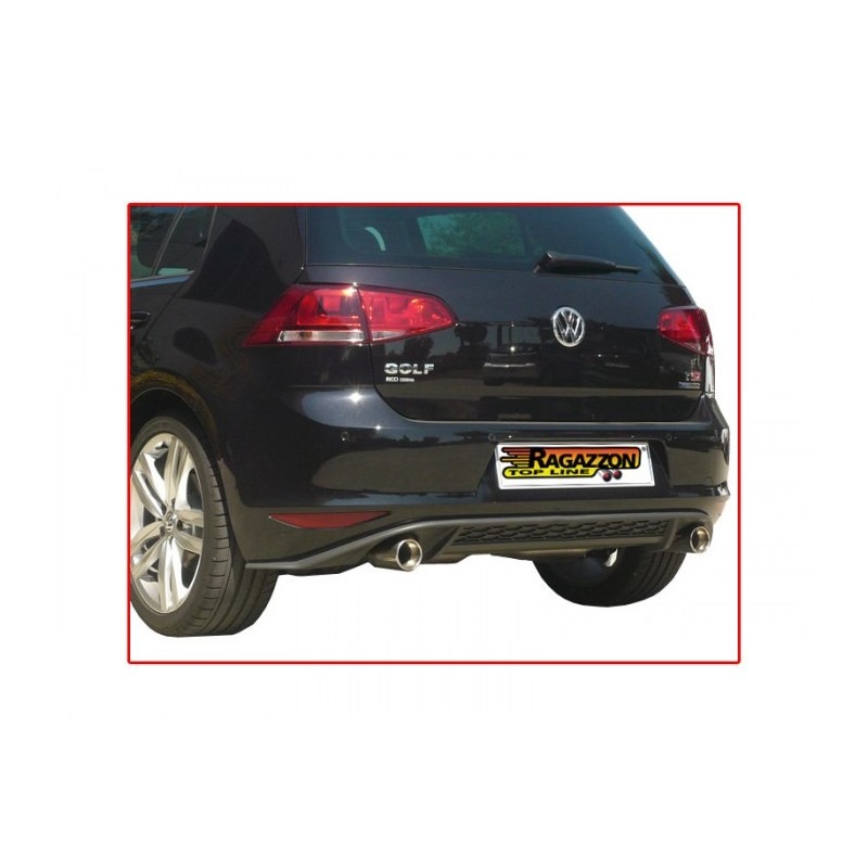 Scarico Sportivo Golf 7.5 GTI Doppia Uscita Ragazzon 50.0808.61 - Auto  Parts Europe